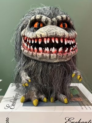 Furry creature monster & unique alien design, funny and ugly creature doll