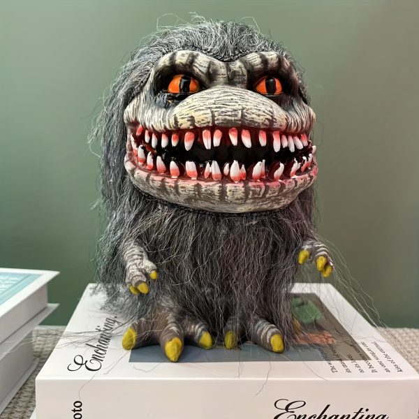 Furry creature monster & unique alien design, funny and ugly creature doll