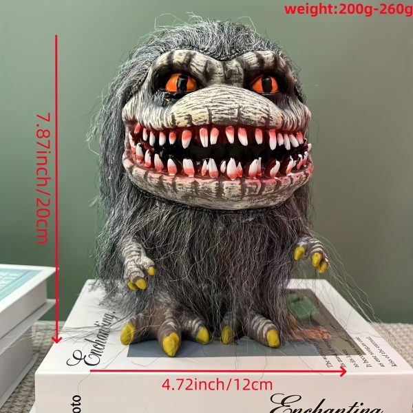 Furry creature monster & unique alien design, funny and ugly creature doll