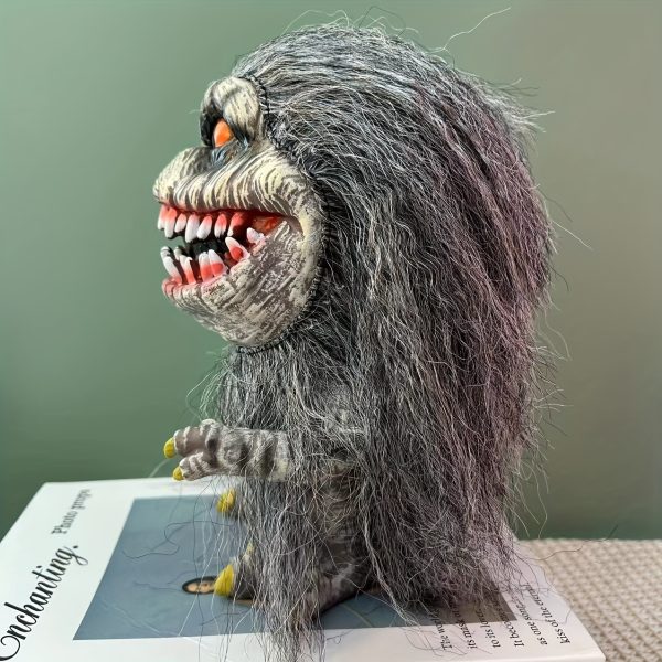 Furry creature monster & unique alien design, funny and ugly creature doll