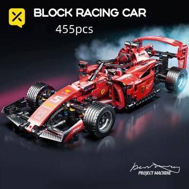 Building block car children's gift, Diy building block set, sports car toy