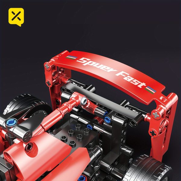 Building block car children's gift, Diy building block set, sports car toy