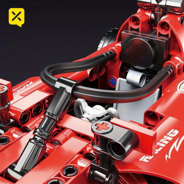 Building block car children's gift, Diy building block set, sports car toy