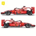Building block car children's gift, Diy building block set, sports car toy
