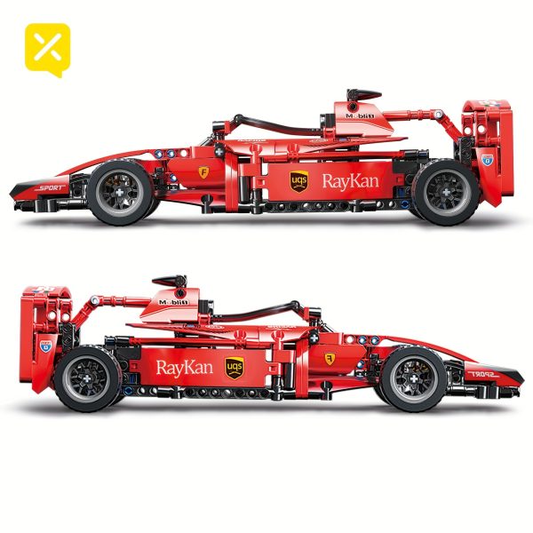 Building block car children's gift, Diy building block set, sports car toy