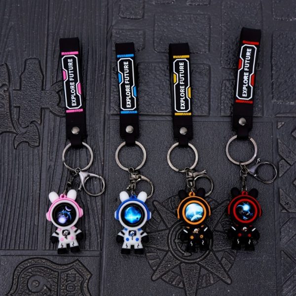 Astronaut Backpack Accessories & Novel Car Keychain