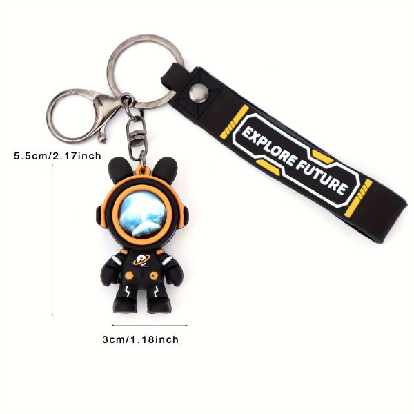 Astronaut Backpack Accessories & Novel Car Keychain