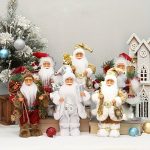 Santa Claus holiday decoration pendulum, home decoration collection