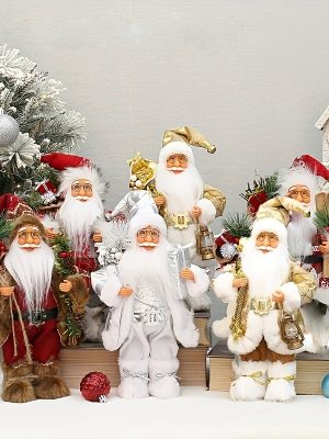 Santa Claus holiday decoration pendulum, home decoration collection