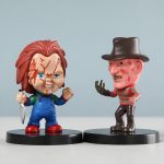 1 set of 8 horror movie horror dolls, car interior toys