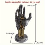 Cyberpunk 3D Printed Handle - Sci Fi Mechanical Style Decoration