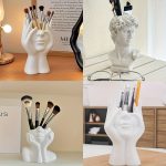 Character art ornaments, exquisite desktop bouquet decorations