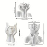 Character art ornaments, exquisite desktop bouquet decorations