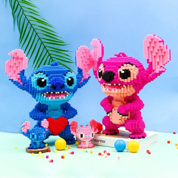 Classic splicing cartoon building block set