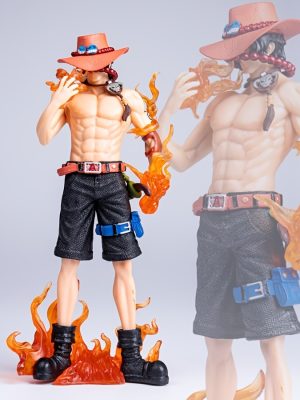 Anime character statue