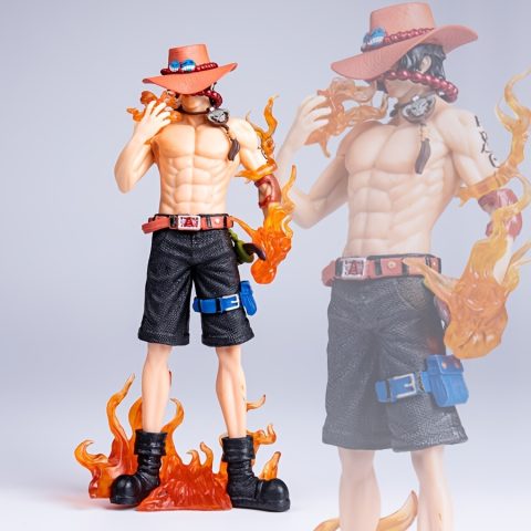 Anime character statue