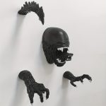 Alien demon monster decoration horror art statue