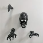 Alien demon monster decoration horror art statue