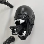 Alien demon monster decoration horror art statue