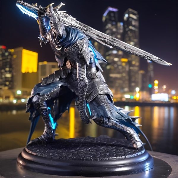 Game character statue