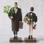 Movie character PVC fine wood carving