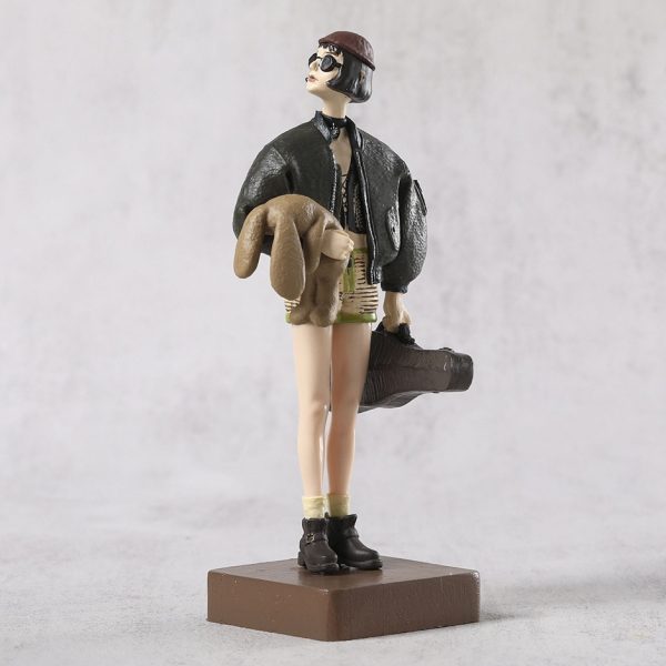Movie character PVC fine wood carving