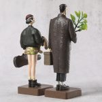 Movie character PVC fine wood carving